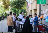 دیدار مردم از علمای سادات در روز عید سعید غدیرخم