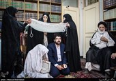 دیدار مردم از علمای سادات در روز عید سعید غدیرخم