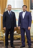 دیدار مصطفی کاظمی رییس سرویس اطلاعات عراق با امیر دریابان علی شمخانی دبیر شورای عالی امنیت ملی ایران