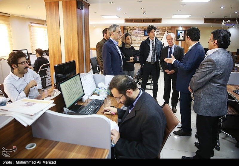 حضور مدیران و کارشناسان ارشد موسسه امور بین الملل ایتالیا در تسنیم