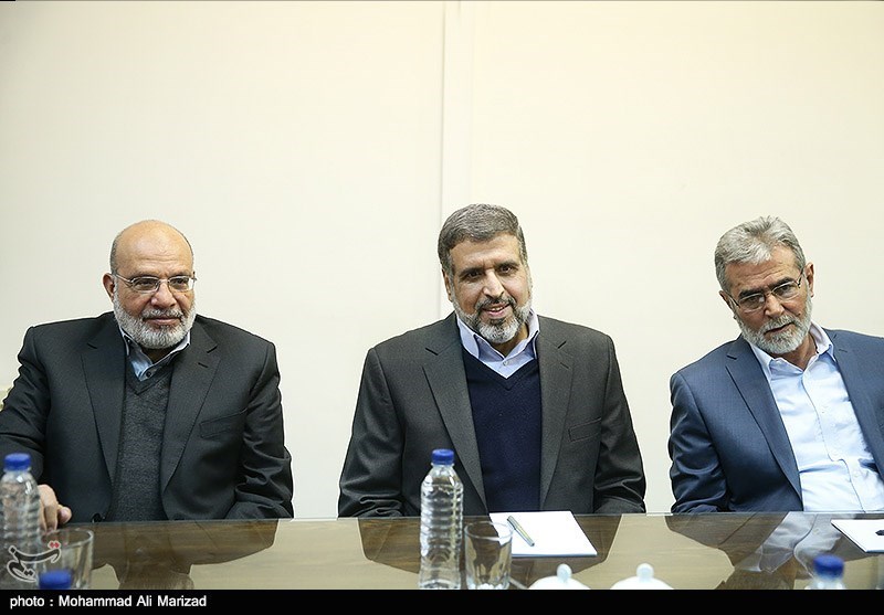 دیدار دبیر کل جهاد اسلامی فلسطین با علی اکبر ولایتی