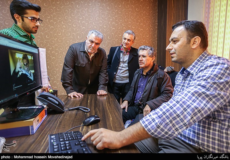 بازدید عکاس فرانسوی از باشگاه خبرنگاران پویا