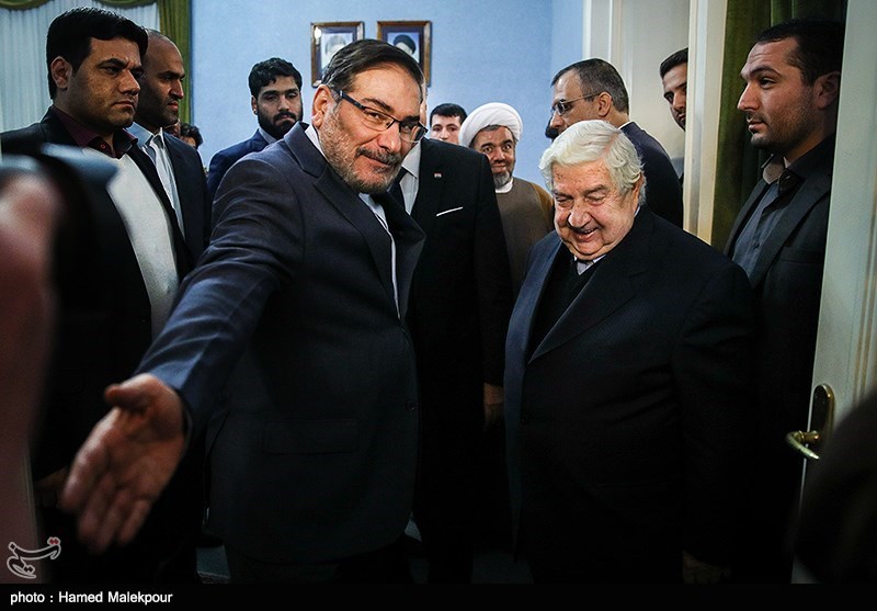 دیدار وزیر امور خارجه سوریه با دبیر شورای عالی امنیت ملی