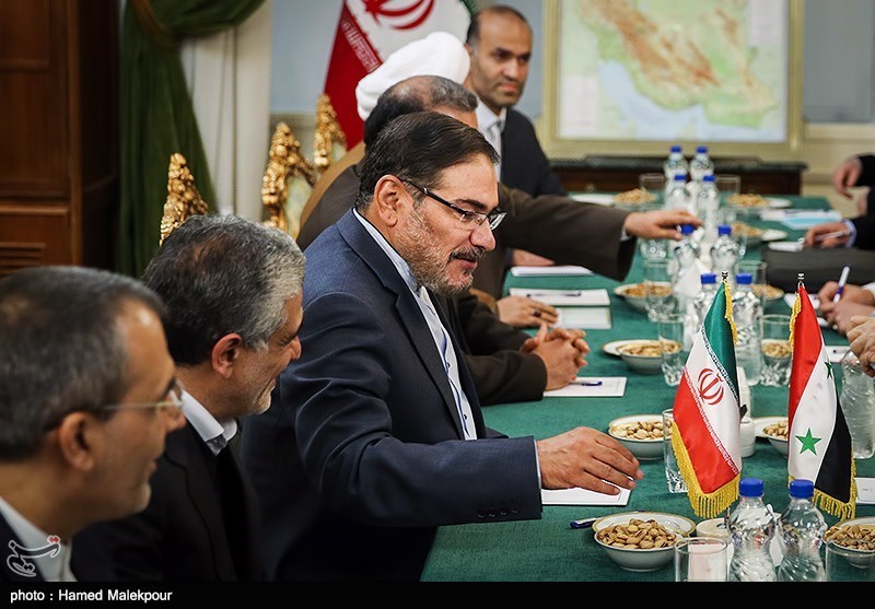 دیدار وزیر امور خارجه سوریه با دبیر شورای عالی امنیت ملی