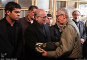 سرلشکر باقری رییس ستاد کل نیروهای مسلح در مراسم وداع با پیکر آیت‌الله هاشمی رفسنجانی در حسینیه جماران