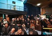  مراسم وداع با پیکر آیت‌الله هاشمی رفسنجانی در حسینیه جماران