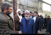 علی مطهری نماینده مجلس در مراسم وداع با پیکر آیت‌الله هاشمی رفسنجانی در حسینیه جماران