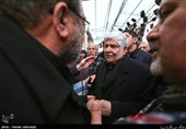  مراسم وداع با پیکر آیت‌الله هاشمی رفسنجانی در حسینیه جماران