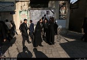  مراسم وداع با پیکر آیت‌الله هاشمی رفسنجانی در حسینیه جماران