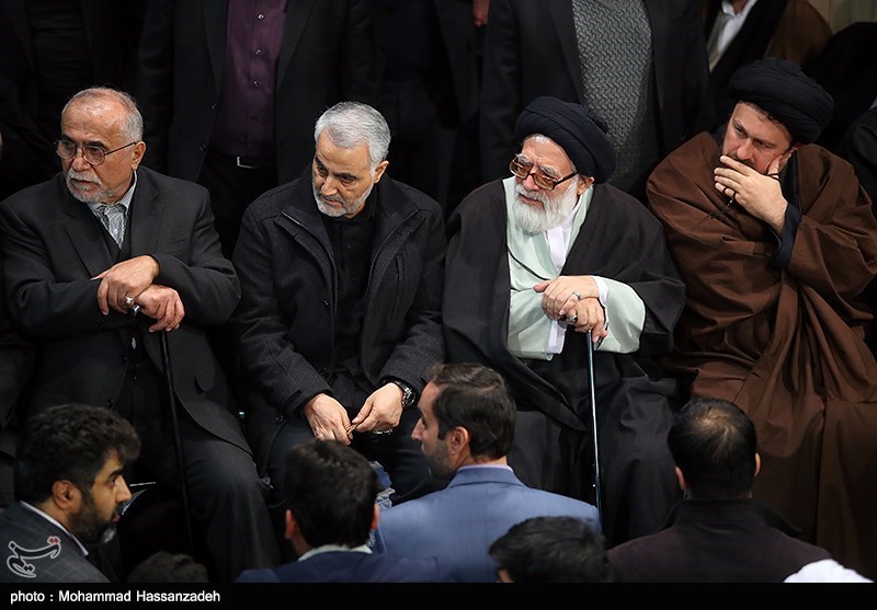 وداع با پیکر آیت الله هاشمی رفسنجانی در حسینیه جماران -5