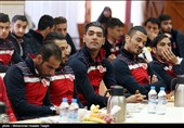 نشست صمیمی شهردار مشهد با دو تیم سیاه جامگان و پدیده