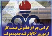 فتوتیتر/ گرانی چراغ‌خاموش قیمت گاز از نوروز 96 با ترفند جدید دولت