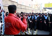 همدردی مردم قم با آتش نشانان حادثه پلاسکو