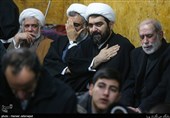 وداع با پیکر آیت الله سیدابراهیم خسروشاهی در حوزه علمیه مروی
