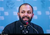 صابر ابر بازیگر فیلم تابستان داغ در نشست خبری - سی و پنجمین جشنواره فیلم فجر
