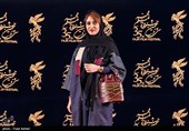 پریناز ایزیار بازیگر فیلم تابستان داغ در دومین روز سی و پنجمین جشنواره فیلم فجر - برج میلاد