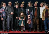 عوامل فیلم تابستان داغ در دومین روز سی و پنجمین جشنواره فیلم فجر - برج میلاد