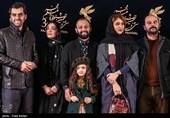 عوامل فیلم تابستان داغ در دومین روز سی و پنجمین جشنواره فیلم فجر - برج میلاد