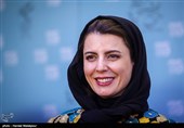 لیلا حاتمی بازیگر در نشست خبری فیلم رگ خواب - سی و پنجمین جشنواره فیلم فجر