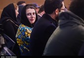 لیلا حاتمی بازیگر در نشست خبری فیلم رگ خواب - سی و پنجمین جشنواره فیلم فجر