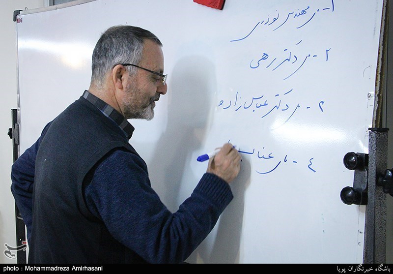مسعود زریبافان رئیس کمیته مدیران جبهه مردمی نیروهای انقلاب اسلامی