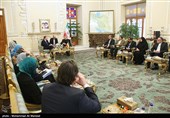  دیدار استفان لوفون نخست‌وزیر سوئد  با علی لاریجانی رئیس مجلس شورای اسلامی ایران 