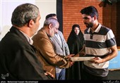 تجلیل از خانواده شهید آتشنشان کوهی