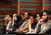 مراسم اختتامیه نمایشگاه عکس عشق و آتش کار گروهی عکاسان باشگاه خبرنگاران پویا(تسنیم) از حادثه تلخ ریزش ساختمان پلاسکو