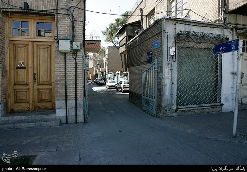 تنها کوچه قرینه تهران