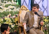 مولودی‌خوانی محمدرضا طاهری/ "برات عجب شعری خوانده کریمخانی"