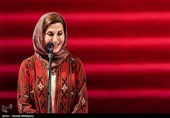 فاطمه معتمد آریا در مراسم اختتامیه سی و پنجمین جشنواره جهانی فیلم فجر