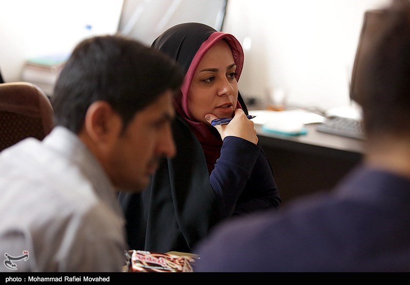 نشست خبری قائم‌مقام ستاد انتخاباتی میرسلیم در قم به‌روایت تصویر
