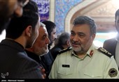 مراسم ترحیم والده سردار ابراهیم جباری فرمانده سپاه حضرت ولی امر (عج)