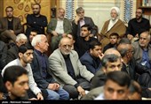 مراسم ترحیم والده سردار ابراهیم جباری فرمانده سپاه حضرت ولی امر (عج)