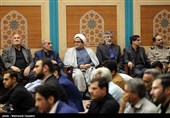 مراسم ترحیم والده سردار ابراهیم جباری فرمانده سپاه حضرت ولی امر (عج)