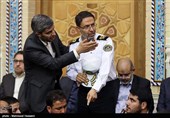 مراسم ترحیم والده سردار ابراهیم جباری فرمانده سپاه حضرت ولی امر (عج)