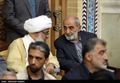 مراسم ترحیم والده سردار ابراهیم جباری فرمانده سپاه حضرت ولی امر (عج)