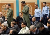 مراسم ترحیم والده سردار ابراهیم جباری فرمانده سپاه حضرت ولی امر (عج)