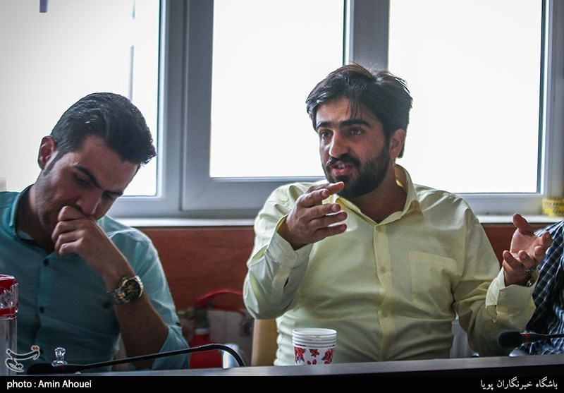 نشست عوامل سریال حوالی ماه