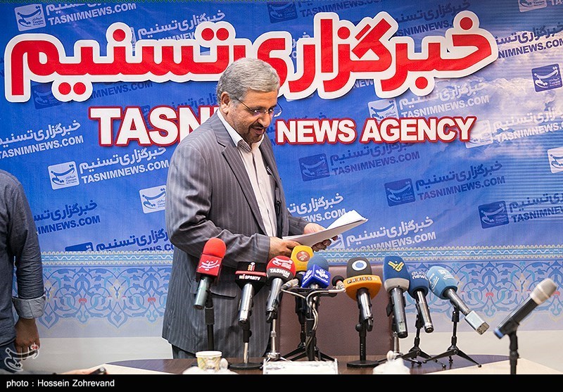نشست خبری فرهاد تجری سخنگوی هیئت مرکزی نظارت بر انتخابات شوراهای اسلامی شهر و روستا و نماینده مردم قصرشیرین در مجلس شورای اسلامی