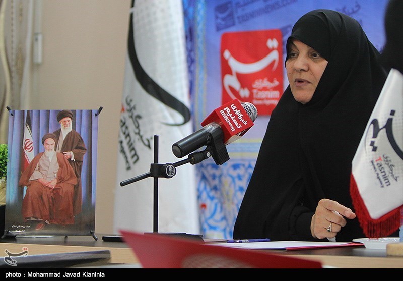 نشست خبری رئیس ستاد بانوان حجت‌الاسلام رئیسی به‌روایت تصویر