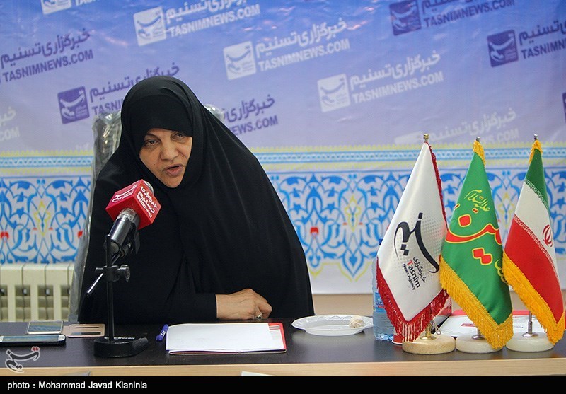 نشست خبری رئیس ستاد بانوان حجت‌الاسلام رئیسی به‌روایت تصویر