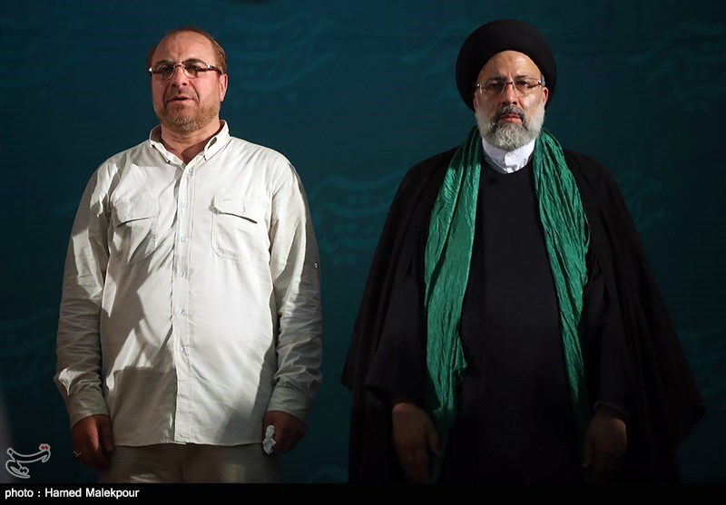 اجتماع حامیان رئیسی در مصلای تهران