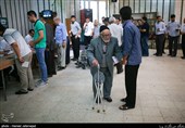 رای‌گیری انتخابات دوازدهمین دوره ریاست جمهوری و پنجمین دوره شورای شهر و روستا-مسجد بقیه الله میدان بروجردی