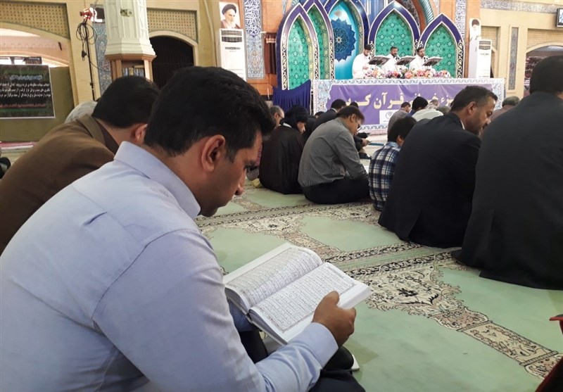 جمع خوانی قرآن در آبادان 