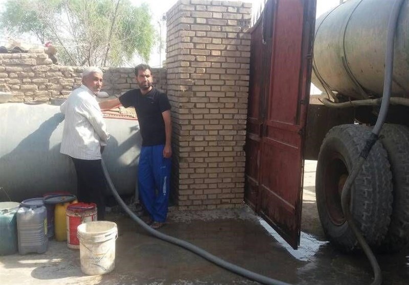 وضعیت آب شرب روستاهای شوش