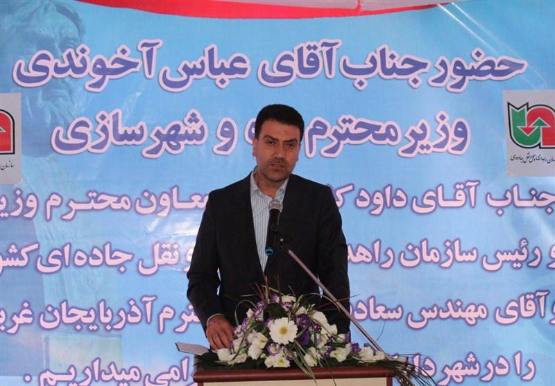وزیر راه و شهر سازی در مرز رازی خوی