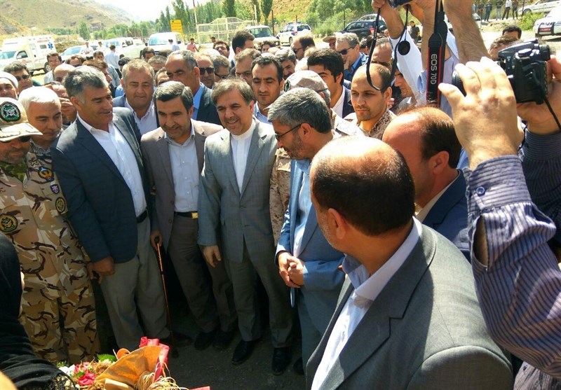 وزیر راه و شهر سازی در مرز رازی خوی