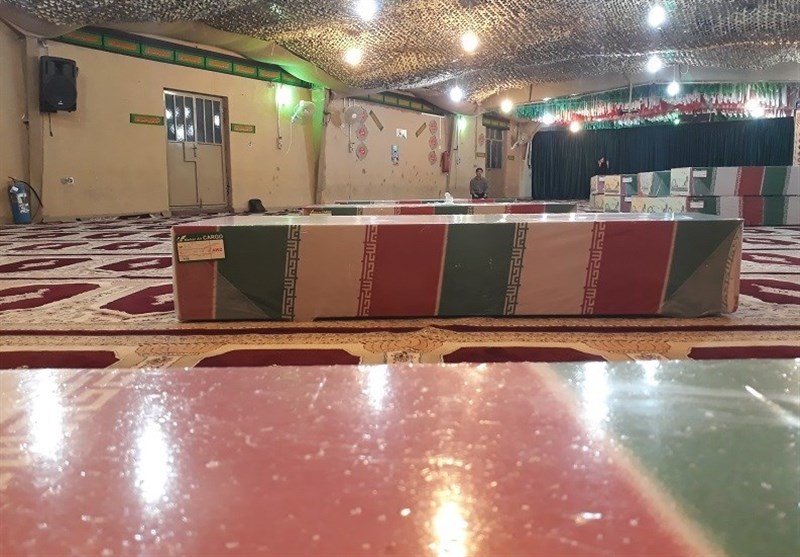 بازگشت پیکر مطهر 4 شهید دفاع مقدس به خوزستان