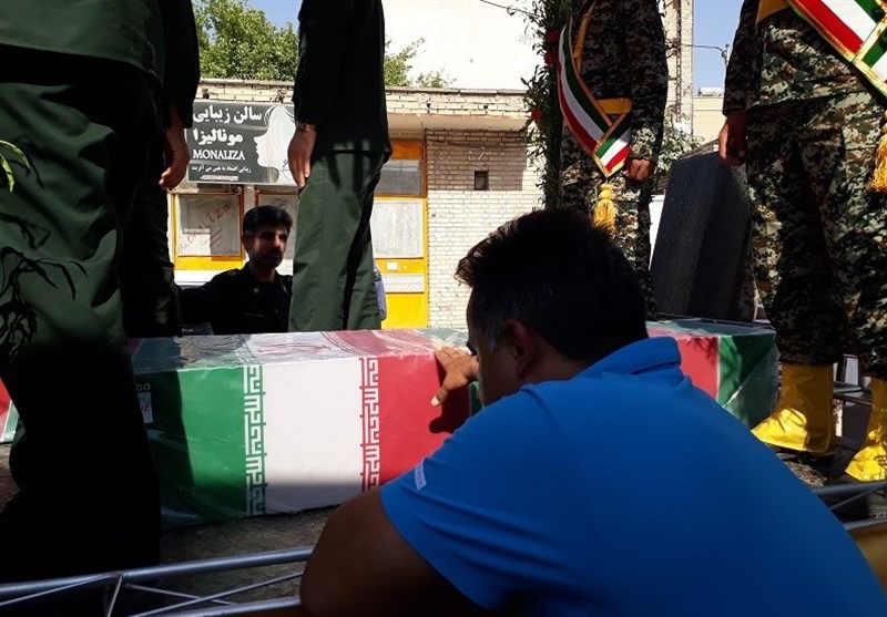  	تشییع 3 شهید گمنام در ابوالعباس باغملک 
